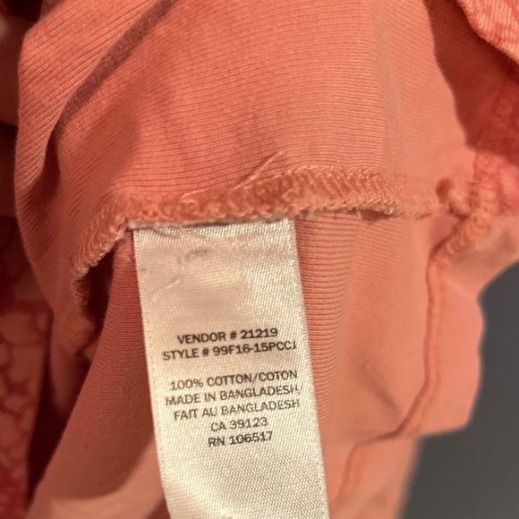 Northern Reflections Pink and Red Women's Top XL - Picture 5 of 5